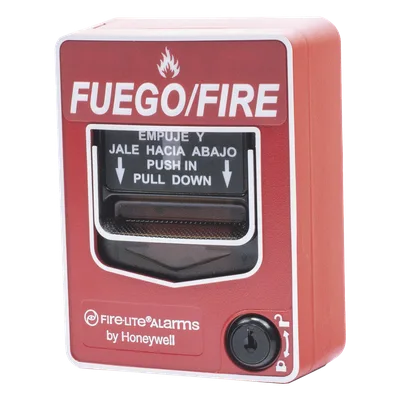 Estación Manual de Incendio Inalámbrica / Direccionable / Doble Acción / Bilingüe Español-Inglés / Red Mesh Swift