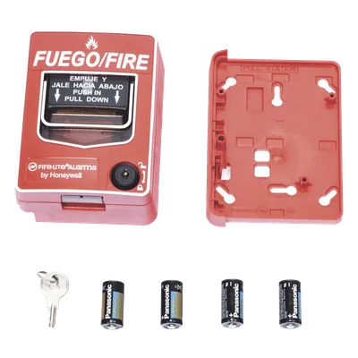 Estación Manual de Incendio Inalámbrica / Direccionable / Doble Acción / Bilingüe Español-Inglés / Red Mesh Swift