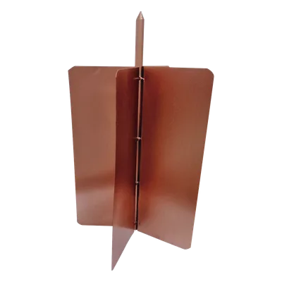 Electrodo Convencional Tipo Rehilete / Cobre Calibre 24 / Soldadura Triple / 65 cm (25.6 in) / 5/8 in