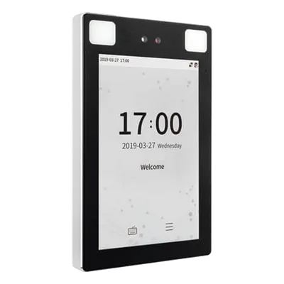 Terminal Facial para Exterior / 50,000 Usuarios / 30,000 Rostros / 2 Megapixel / Reconocimiento 2.5 m (8.2 ft) / IP68 IK04 / Wi-Fi