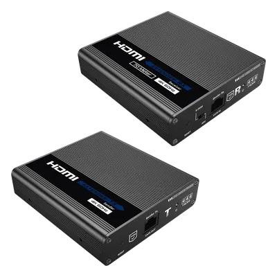 Extensor HDMI / 4K @ 60 Hz / Sin Compresión / Cero Latencia / Alcance 700 m (2296.6 ft) / Cascada 10 Receptores / IR Bidireccional / ARC / S/PDIF