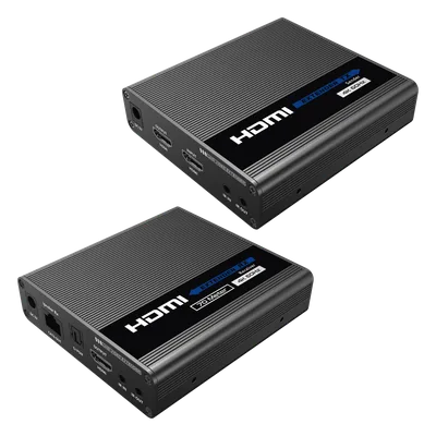 Extensor HDMI / 4K @ 60 Hz / Sin Compresión / Cero Latencia / Alcance 700 m (2296.6 ft) / Cascada 10 Receptores / IR Bidireccional / ARC / S/PDIF