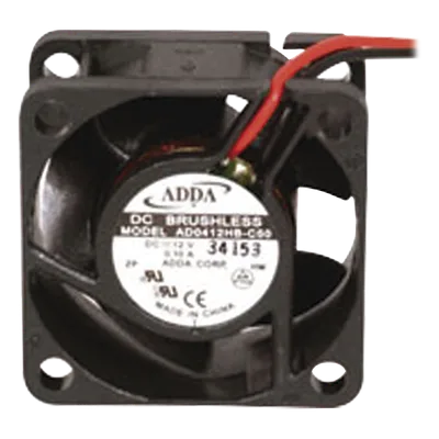 Ventilador Axial / 40x40x20 mm / 1.57x1.57x0.79 in / Rodamiento de Baleros / 12 Vcc / 8.8 CFM
