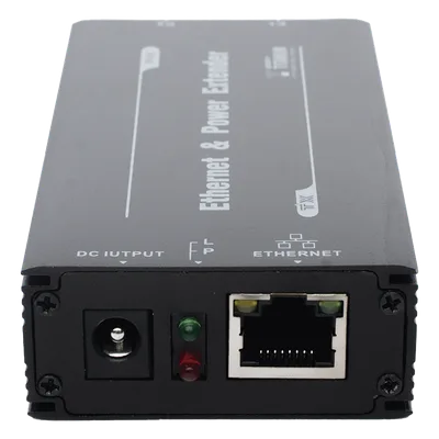 Extensor PoE / Alcance 600 m (1968.5 ft) / 1 Puerto / 100 Mbps Bidireccional / 60 W / Cascada hasta 4 Nodos / Cat 5e/6