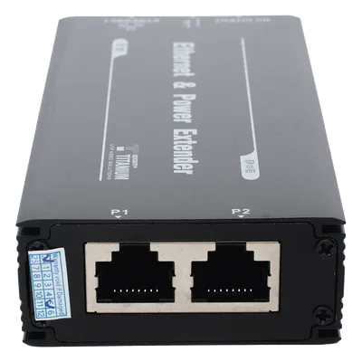 Extensor PoE / Alcance 600 m (1968.5 ft) / 1 Puerto / 100 Mbps Bidireccional / 60 W / Cascada hasta 4 Nodos / Cat 5e/6