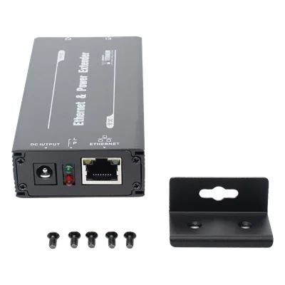 Extensor PoE / Alcance 600 m (1968.5 ft) / 1 Puerto / 100 Mbps Bidireccional / 60 W / Cascada hasta 4 Nodos / Cat 5e/6