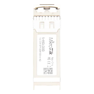 Transceptor SFP+ / 10G / LC Dúplex / Fibra Multimodo / 300 m (984 pies) / 850 nm
