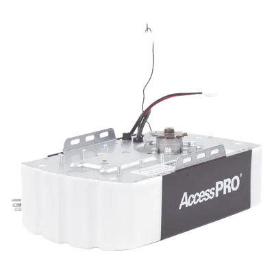 Motor Automático para Puerta de Garage / 1/2 HP / Arranque y Paro Suaves / 127 VCA / 20 Controles 433 MHz / Rieles Tipo T y C / Respaldo de Energía