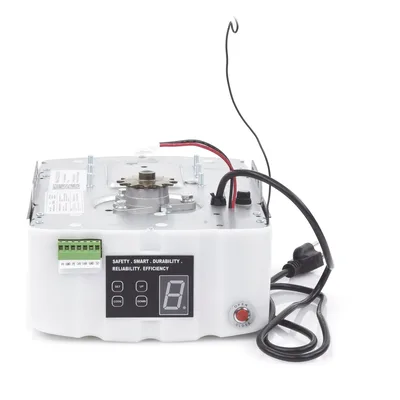 Motor Automático para Puerta de Garage / 1/2 HP / Arranque y Paro Suaves / 127 VCA / 20 Controles 433 MHz / Rieles Tipo T y C / Respaldo de Energía