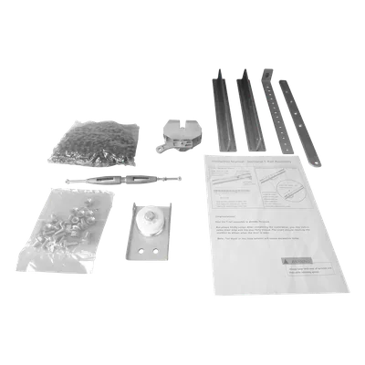 Kit de Riel tipo T / 3 m (9.8 ft) / Compatible con Motores ACCESSFORCE y FS1000APPRT / Sistema Modular / 6 m de Cadena