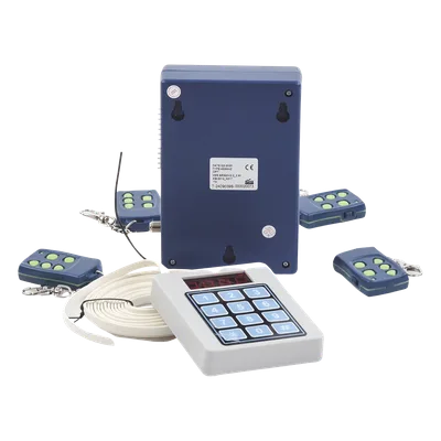 Receptor Inalámbrico Universal / 12/24 VCC/VCA / 1600 Usuarios / 30 m (98 ft) Alcance / 2 Relevadores