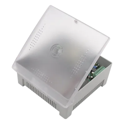 Fuente de Poder con Gabinete / 4 Salidas / 11-15 Vcc / 5 A / Entrada 96-264 Vca / Protección de Batería 10.5 V