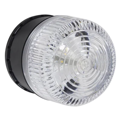 Microcontrolador de Alarma Audiovisual / IP66 / Policarbonato / -40°C a 60°C / 32 Tonos / 8 Patrones LED / Respaldo de Batería