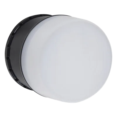 Microcontrolador de Alarma Audiovisual / Sirena 105 dB / LED Estroboscópico / IP66 / 32 Tonos / 8 Patrones / Color Blanco