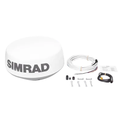 Radar Domo / Alcance 36 NM / Compresión de Pulso 25W / Rotación 60 RPM / ARPA / Bajo Consumo / 5.9 kg