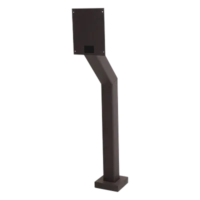 Poste de Montaje Offset / Exterior / Ajustable / Acabado Antirreflejo / 1.2 m (3.9 ft)