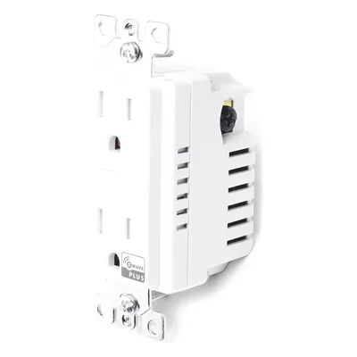Tomacorriente Inteligente Z-Wave / 120 VCA 60 Hz / Carga 1800W Resistiva / Alcance 20.5 m (67.3 ft) / Empotrable Interior