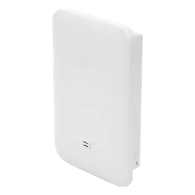 Access Point WiFi cnPilot e500 para exterior, IP67 grado industrial, Filtros para coexistencia con redes LTE, doble banda, antena omidireccional y puerto PoE secundario