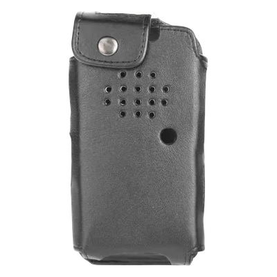 Funda Reforzada de Piel / 61.5 x 119.5 x 26 mm / 2.42 x 4.70 x 1.02 in / Mica Industrial / Acceso Completo a Controles