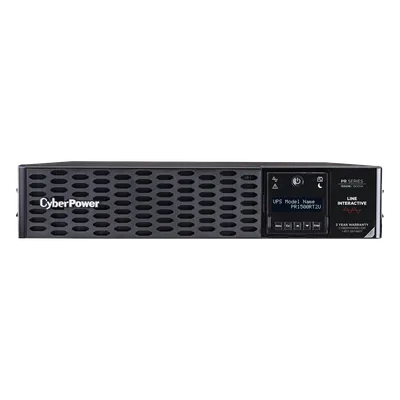 UPS de Rack 2U / 1500 VA / 1500 W / Línea Interactiva / Onda Senoidal Pura / Factor de Potencia 1 / 8 Tomas NEMA 5-15R / AVR 120 Vca