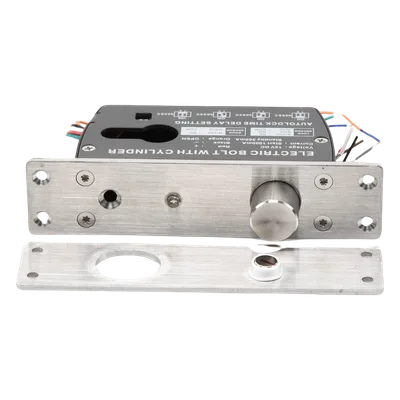 Cerradura de Perno Eléctrica / 2000 kg de Fuerza de Sujeción / Fail Safe 12 VCC / Temporizador 0-9 s / Sensor de Puerta NO/NC/COM / 500000 Ciclos