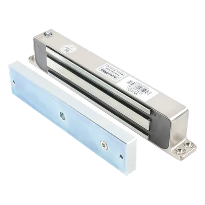 Chapa Magnética Electromagnética / 600 lbs (272 kg) / Montaje Superficial / IP68 / Dual 12V/24V DC / -10°C a +55°C