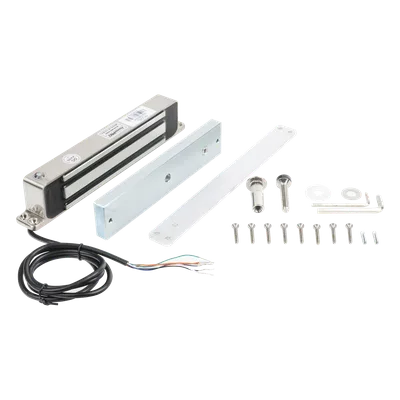 Chapa Magnética Electromagnética / 600 lbs (272 kg) / Montaje Superficial / IP68 / Dual 12V/24V DC / -10°C a +55°C