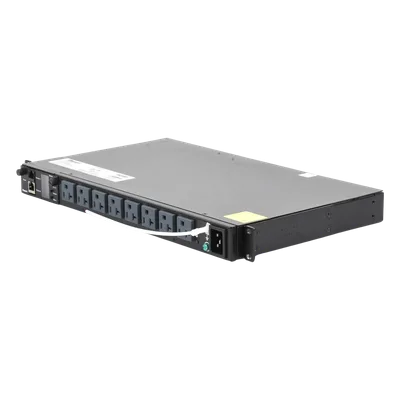 PDU Monitoreable por Toma / 8 Salidas NEMA 5-20R / Control Individual y por Grupo / 120 Vca / 15 A / 1UR Horizontal 19 in