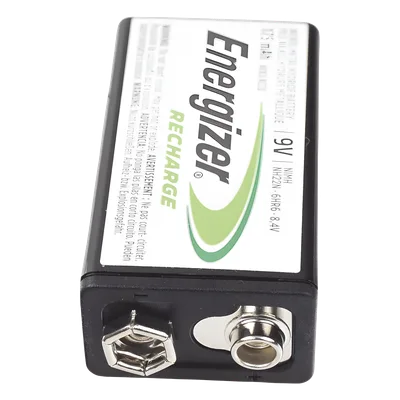 Batería Recargable Ni-MH / 9V / 175 mAh / 8.4V Nominal / Compacta
