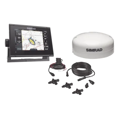 Kit de pantalla multifuncional / Pantalla táctil 7' / NMEA2000 / Antena GPS GS25 / IPX7 / Radar 3G/4G/Halo