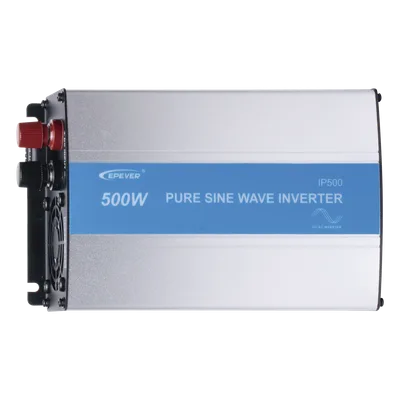 Inversor de Onda Senoidal Pura / 400 W Nominal / 500 W Pico / Entrada 24 VCC / Salida 120 VCA / 9.1 × 5.2 × 2.9 pulgadas