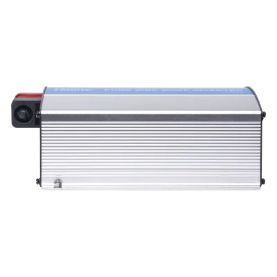 Inversor de Onda Senoidal Pura / 1200 W Nominal / 1500 W Pico / Entrada 24 VCC / Salida 120 VCA / 9.3 x 9.1 x 3.9 in