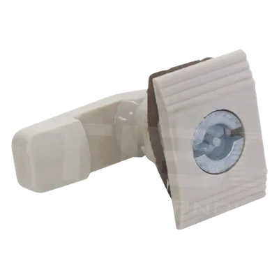 Cerradura de Reemplazo para Gabinete / Núcleo Metálico / Rosca 21.80 mm / Incluye Contratuerca / Uso Industrial y Comercial