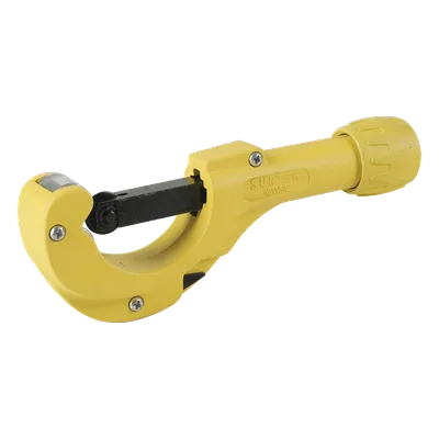 Cortatubos Profesional / Diámetro Ajustable 5/32' a 2' / Cuerpo Zamak / Navaja Telescópica y para Rebabas / 4' Longitud / Cobre, Latón y Metales