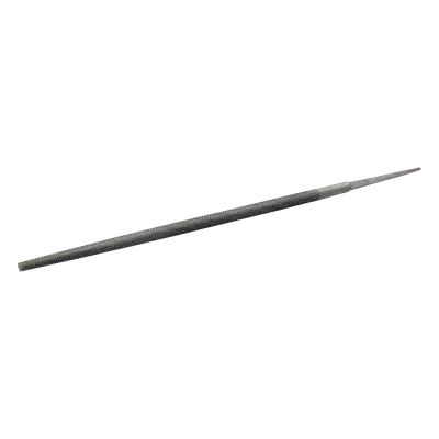 Lima Redonda Muza / 8" (203.2 mm) / Diámetro 9/32" (7.1 mm) / Dientes Rectificados / Doble Corte / Acero al Cromo