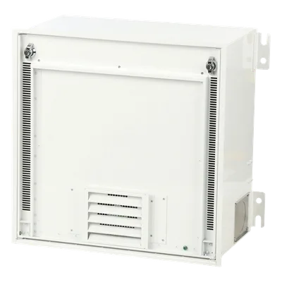 Gabinete de Techo Plenum / 2 UR Equipo Activo / 6 UR Parcheo / Acero / Blanco