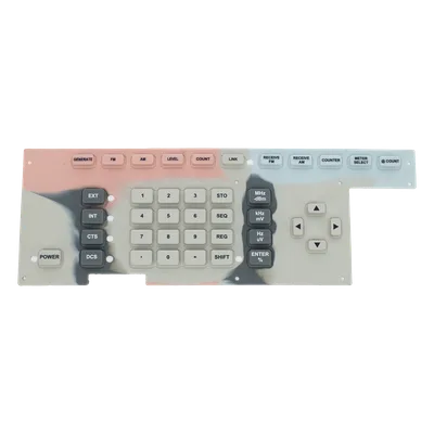 Membrana Elástica Táctil / Alta Sensibilidad / Uso Industrial / Compatible COM-3010 / Protección 100W