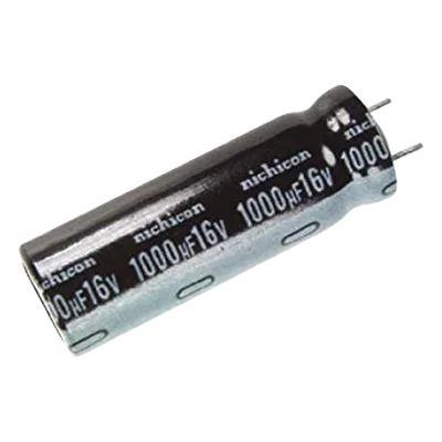 Capacitor Electrolítico / 680 µF a 1000 µF / 16 Vcc / Montaje Axial / Diseño Compacto