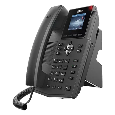 Teléfono IP / 4 Líneas SIP / Pantalla LCD Color 2.4 pulgadas / Audio HD G.722 y Opus / Conferencia 3 Vías / PoE 802.3af / OpenVPN / Soporte EHS