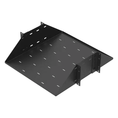 Charola para Rack / 19" / 3U / Carga 150 kg / Profundidad Ajustable 484 mm (1.6 ft) / Acero Calibre 14