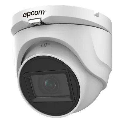 Turret TURBOHD / 5 MP / Lente 2.8 mm / 85° FOV / IR EXIR 30 m / IP67 / Metal / 4 en 1 / dWDR
