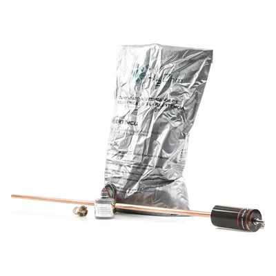 Kit de Protección a Tierra DC / Supresor de Picos 5 ns / Sistemas Fotovoltaicos Aislados / Varistor Óxido de Silicio / Instalación en Controlador o Térmica