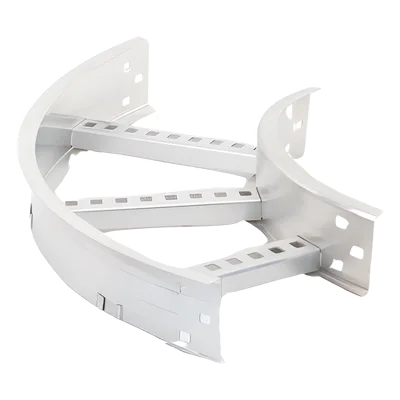 Curva Horizontal de 90° / Perfil Z / Ancho 9" / Peralte 3 1/4" / Radio 8" / Aluminio / Interior y Exterior
