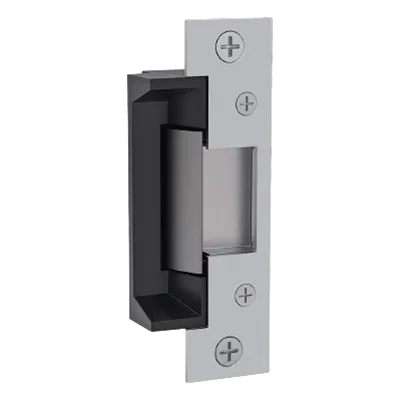 Contrachapa Eléctrica / Perfil Bajo 1-1/16 pulgadas / Doble Voltaje 12/24 VDC/VAC / Fuerza Estática 1,500 lbs / 1 Millón de Ciclos / UL 1034 y UL 294