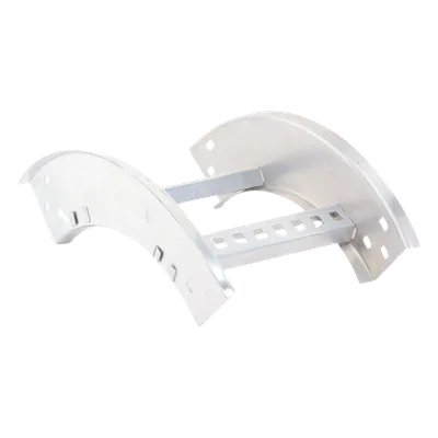 Curva Vertical Exterior / Perfil Z / Peralte 3 1/4" / Ancho 12" / Radio 8" / Aluminio