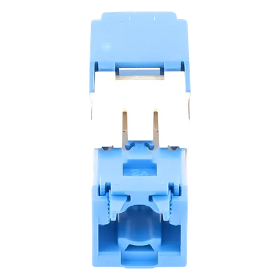 Conector Jack RJ45 / Cat 6A / Mini-Com TG / Sin Herramienta Impacto / 10GBase-T / 150m (492 pies) / Azul
