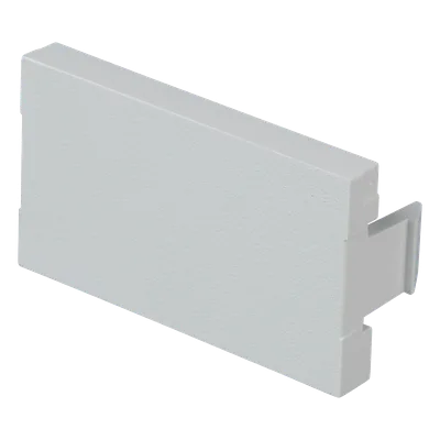 Módulo de Tapa Ciega / Insertos Inclinados y Planos / Diseño Curvo con Etiquetas / Acceso Frontal / Material ABS