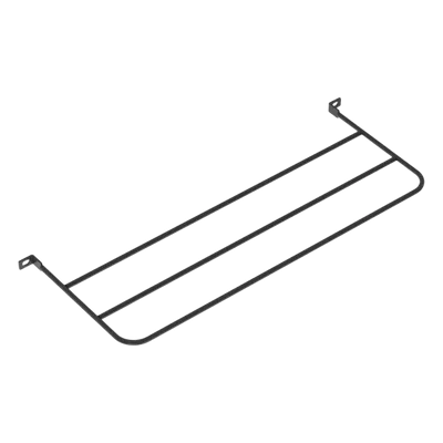 Barra de Alivio de Tensión / Extensión 7 Pulgadas (0.18 m / 0.58 ft) / Rack 19" y 23" / Metal / Negro