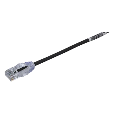 Cable de Parcheo UTP / Cat6 / 28 AWG / 20 cm (7.87 ft) / Diámetro 3.8 mm / PoE IEEE 802.3bt / CM/LSZH