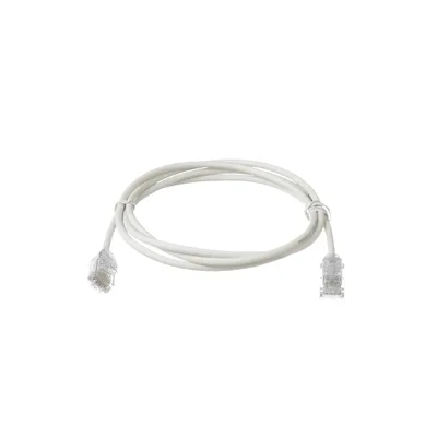 Cable de Parcheo UTP / Cat6 / 28AWG Diámetro Reducido / 4.57 m (15 ft) / Doble Clasificación CM/LSZH / PoE Tipo 3 y 4